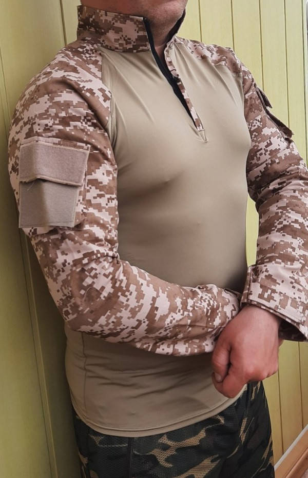 

Тактическая рубашка койот пиксель L (48-50) Убакс, Хаки