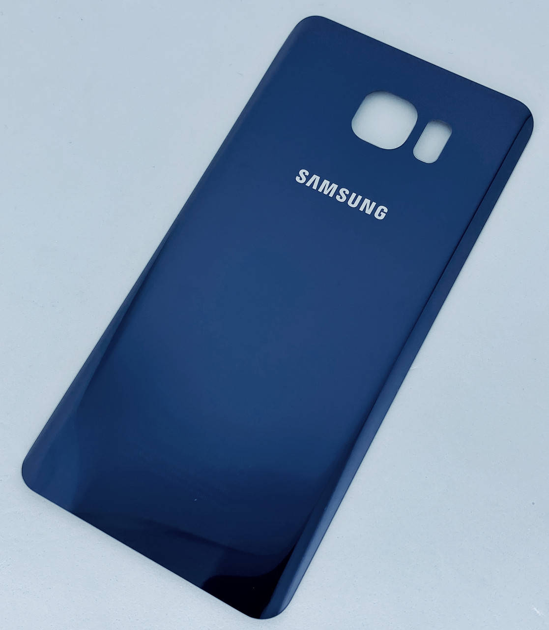 

Задняя крышка для Samsung N920F Galaxy Note 5, синяя, оригинал, Синий