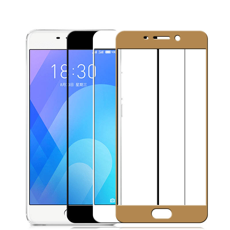 

3D Стекло Meizu M6 Note с рамкой ( ) 2294 МирАкс, Белый