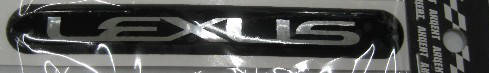 

Силиконовые 3D наклейки LEXUS 110х14 мм