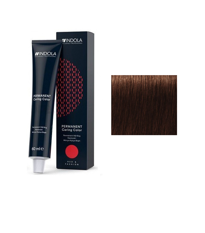 

Стойкая перманентная крем-краска Indola 4.4 Средне-коричневый медный 60 мл