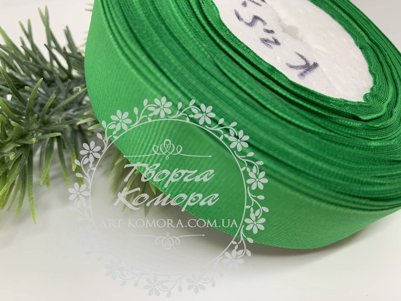 

Репс 2,5 см, рулон, зеленый (К2,5-19), в рулоне 23м