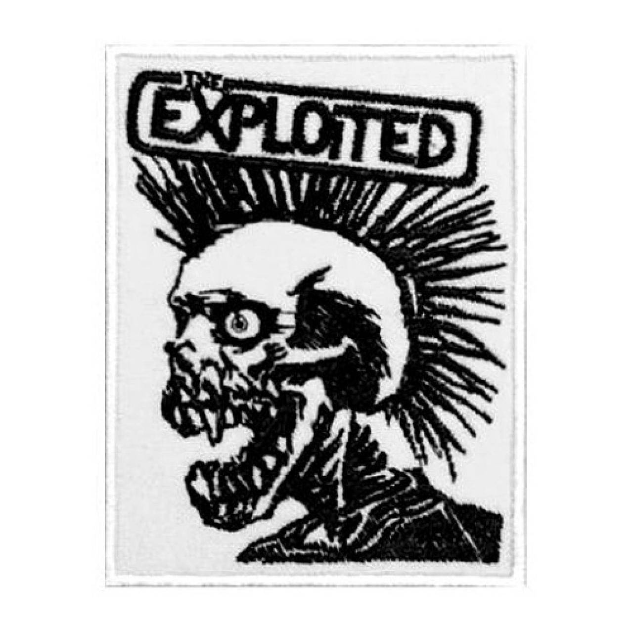 

Нашивка The Exploited вишита біла