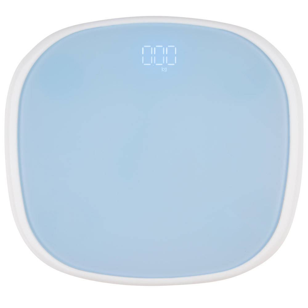 

Весы напольные электронные современные из закалённого стекла LOSSO FS-2901 белые