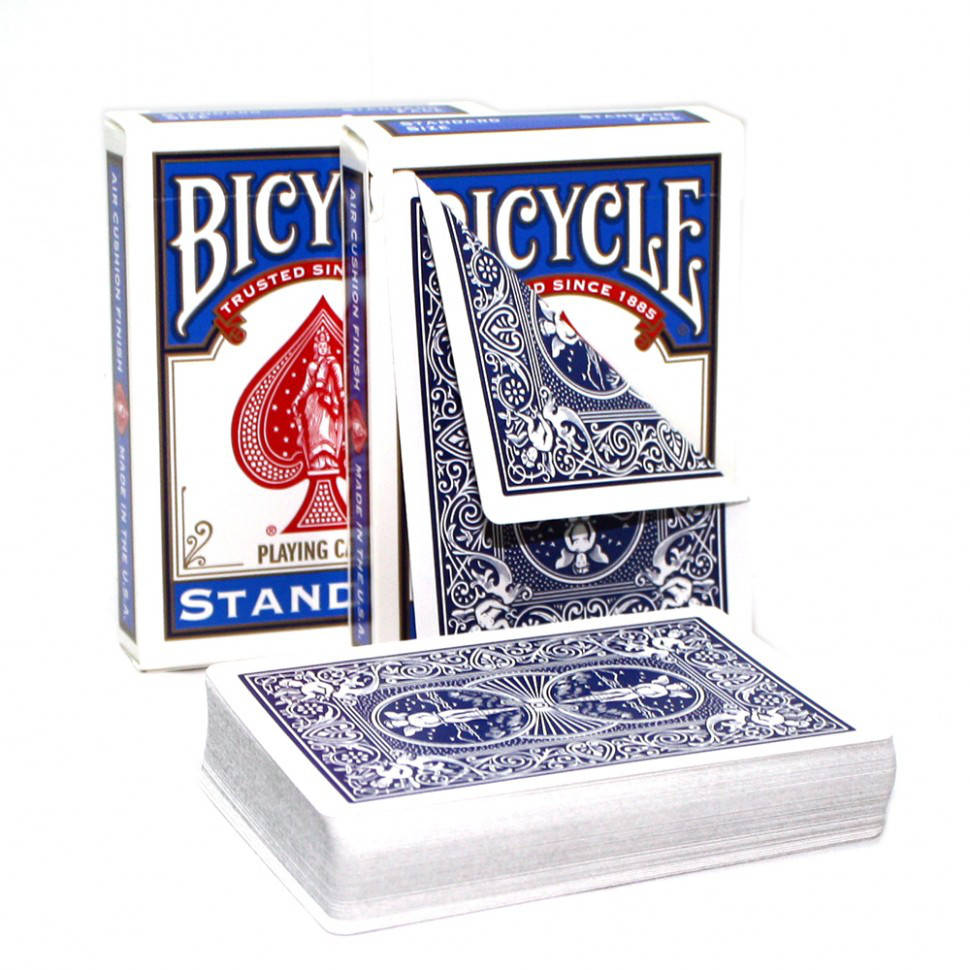 

5 карт для фокусов Bicycle Double Back Blue