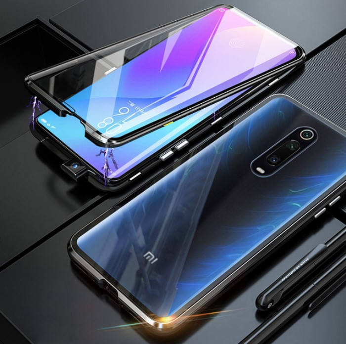 

Магнитный чехол Magnetic для Xiaomi Mi 9T / K20 два стекла (Разные цвета)