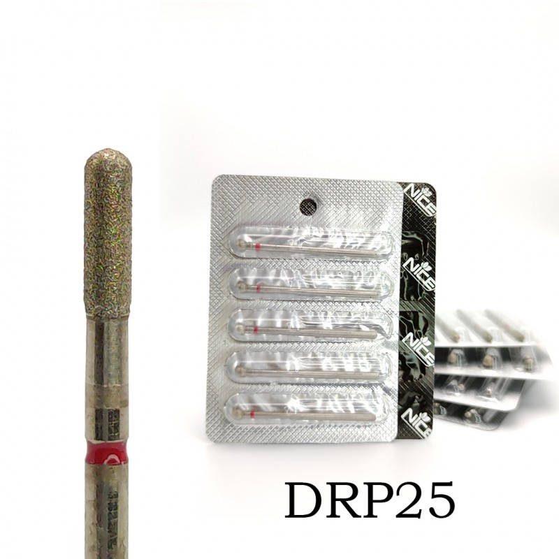 

Алмазная фреза Nice for you DRP25 5 шт, Красный