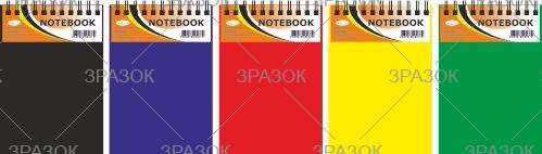 

Блокнот А6 "Апельсин" 80 арк., пластик, пружина зверху В-БП6-80