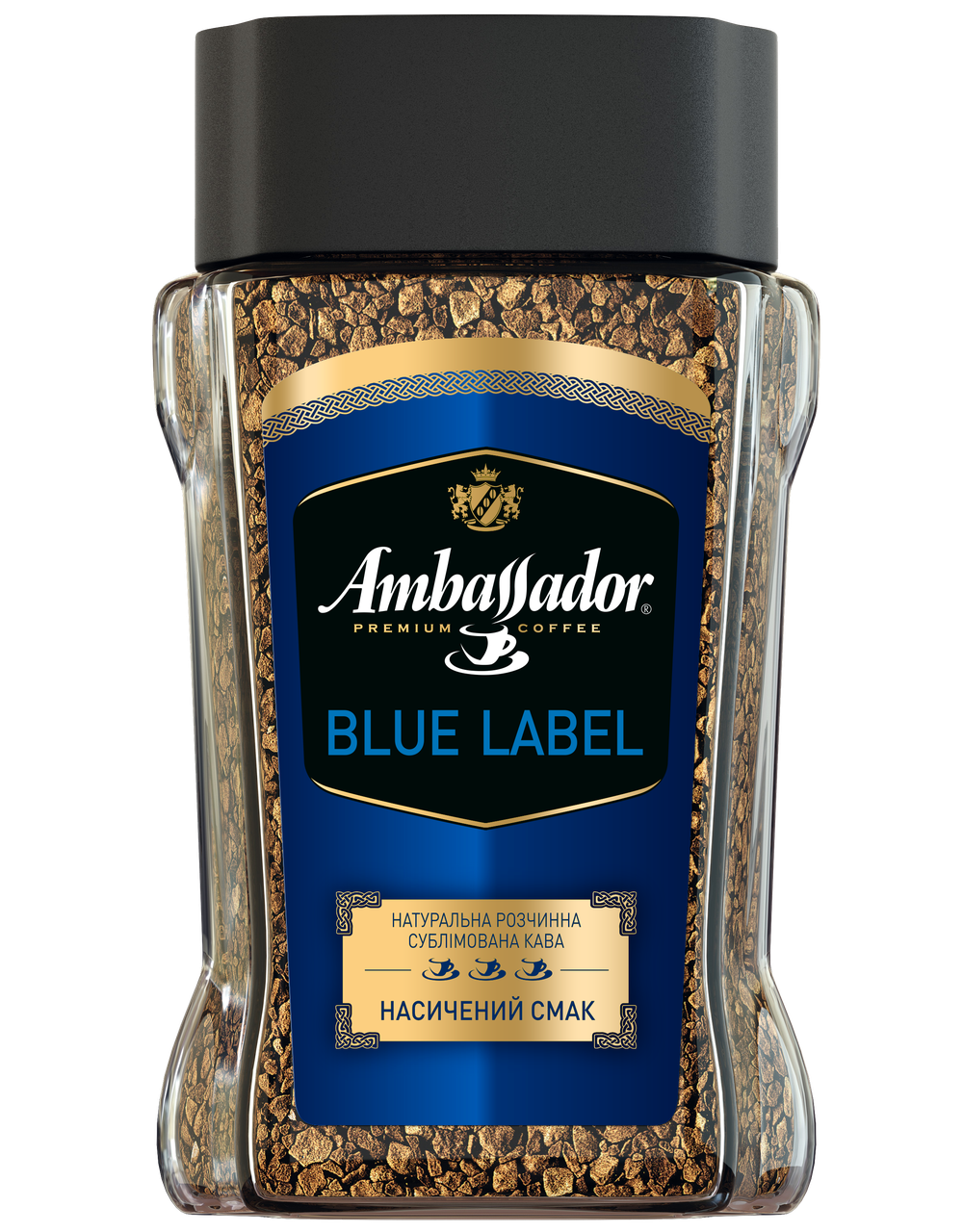 

/Кофе растворимый 95 г*6 стекл банка Blue Label AMBASSADOR