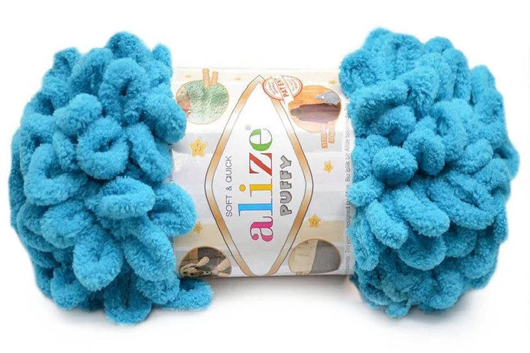 

Alize Puffy, Голубой Сочи №016, Бирюзовый