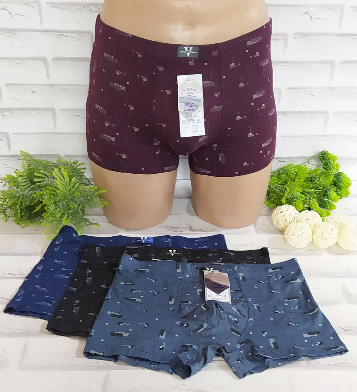 

Детские трусы Xl 13-16 лет для мальчика подростковые Vericon, Разные цвета
