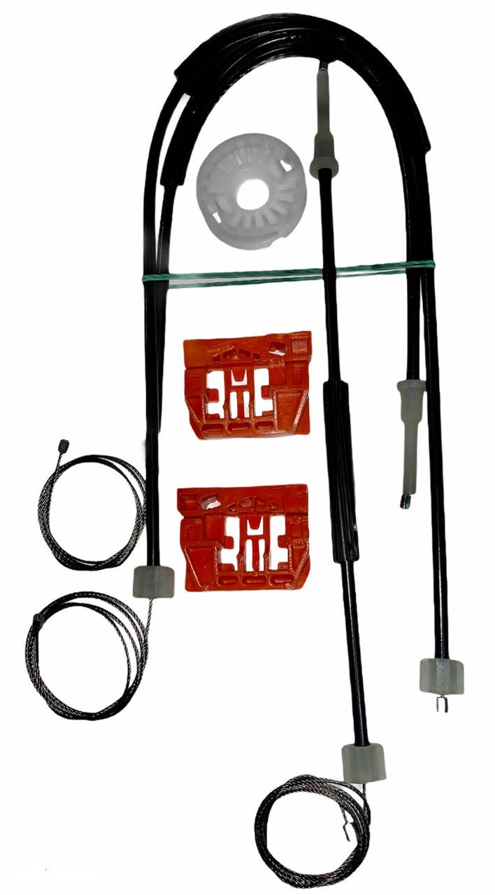 

Ремкомплект стеклоподъемника Volkswagen Touran передней левой двери (УСИЛЕННЫЙ)