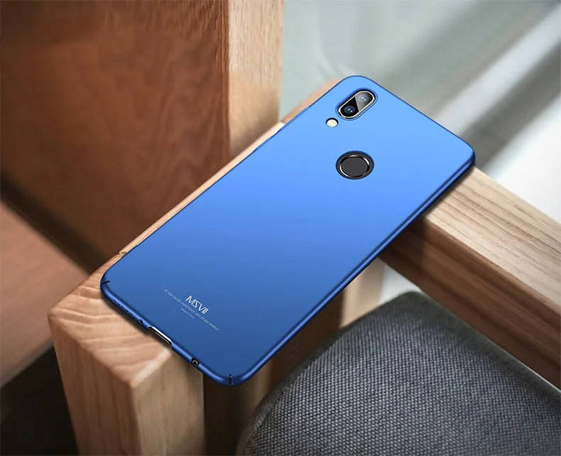 

Тонкий поликарбонатный чехол MSVII для Vivo Y11, Разные цвета