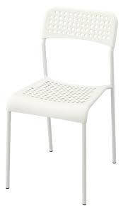 

IKEA ADDE (102.191.78) ADDE Стул, белый, белый