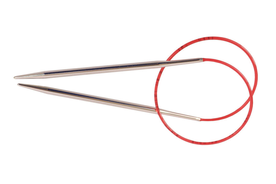 

Спицы круговые супертонкие, белая бронза 3.25mm-40cm, Addi, 775-7, Белый