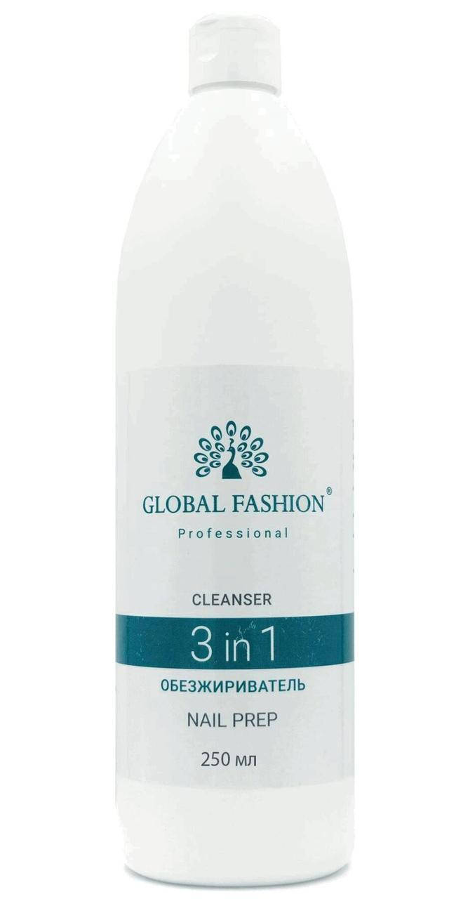 

Обезжириватель для ногтей Global Fashion Cleanser Nail Prep 250 мл