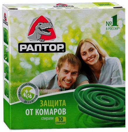 

Спирали от комаров Раптор 10шт.