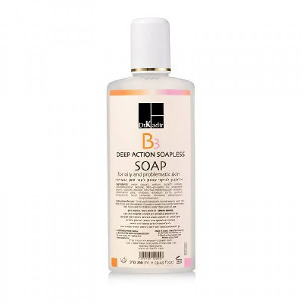 

Очищающий гель для проблемной кожи глубокого действия - Dr. Kadir В3 Deep Action Soapless Soap For Problematic