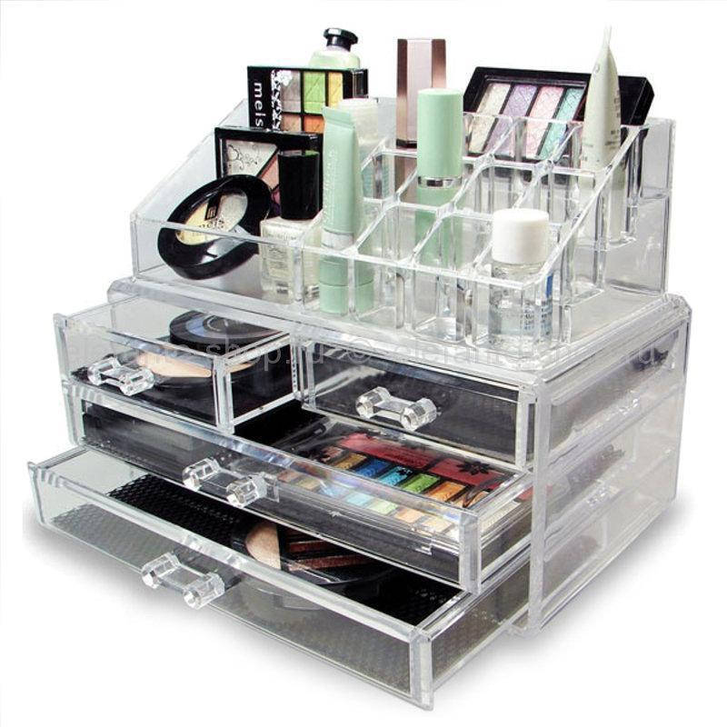 

Акриловый органайзер для косметики BEAUTY BOX,органайзер для хранения косметики, подставка для косметики