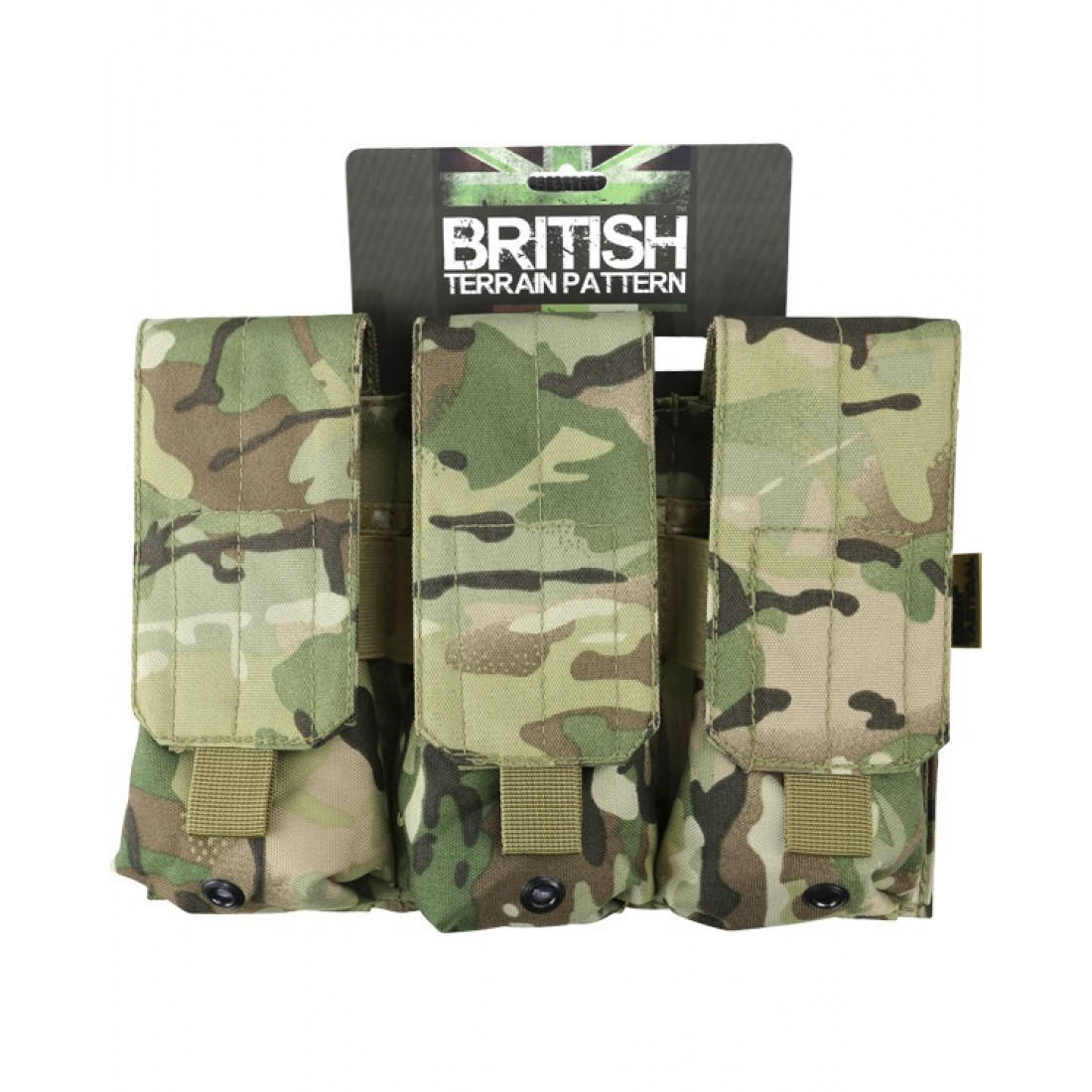 

Подсумок KOMBAT Triple ORIGINAL Style Mag Pouch мультикам