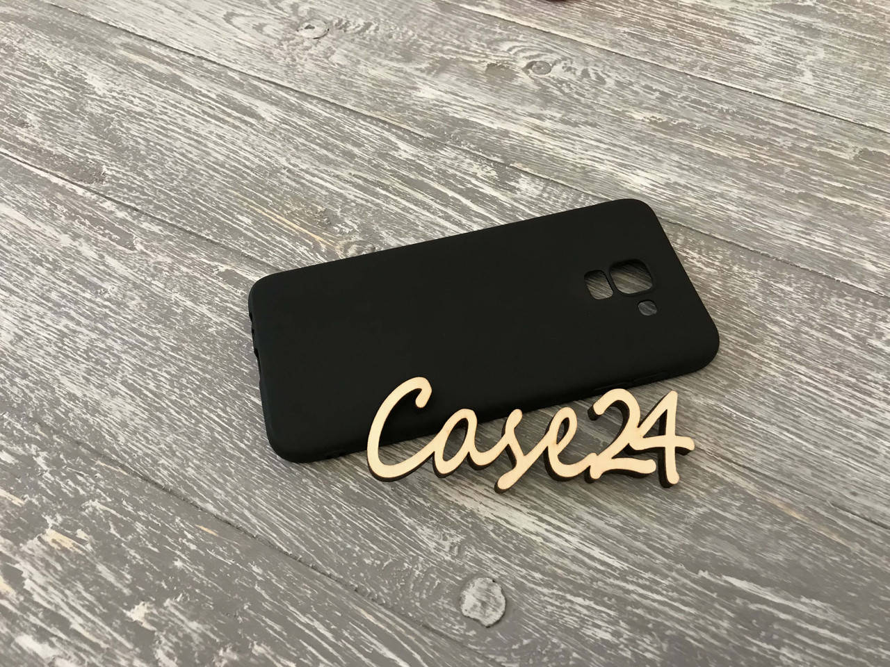 

TPU чехол накладка Candy для Samsung Galaxy J6 J600 2018 (6 цветов) черный