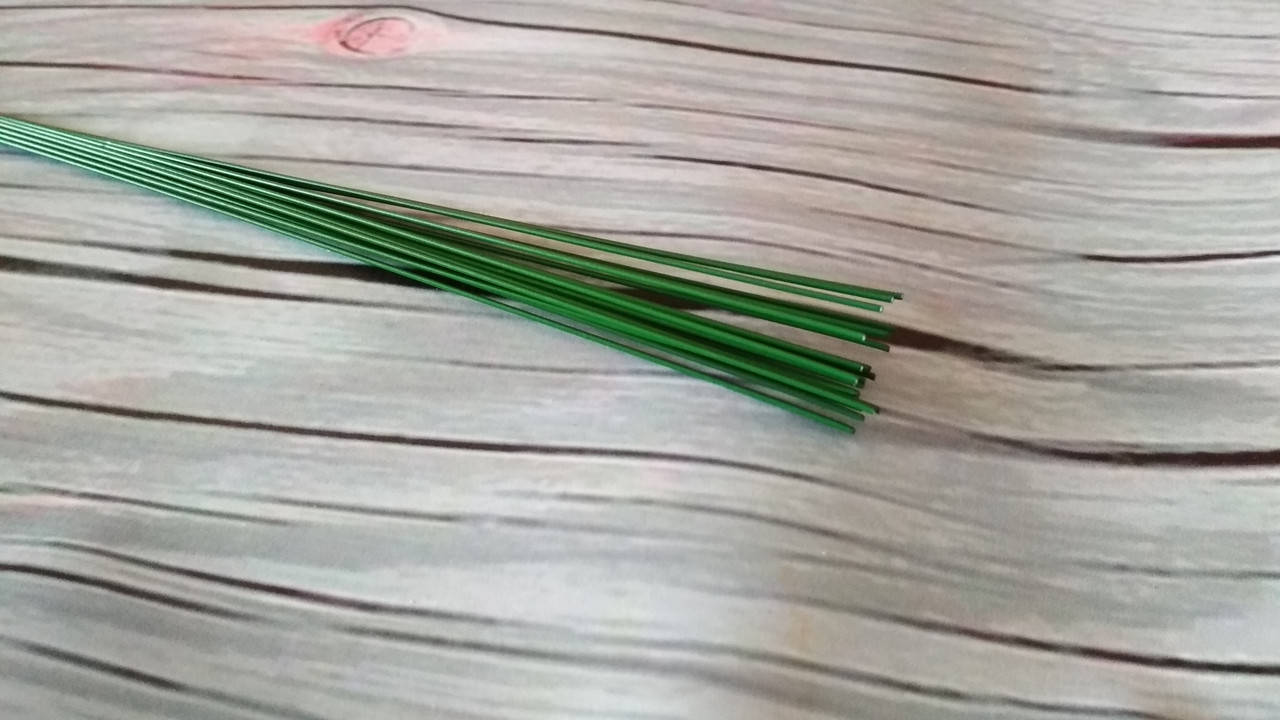 

Проволока без обмотки зеленая, 0,9