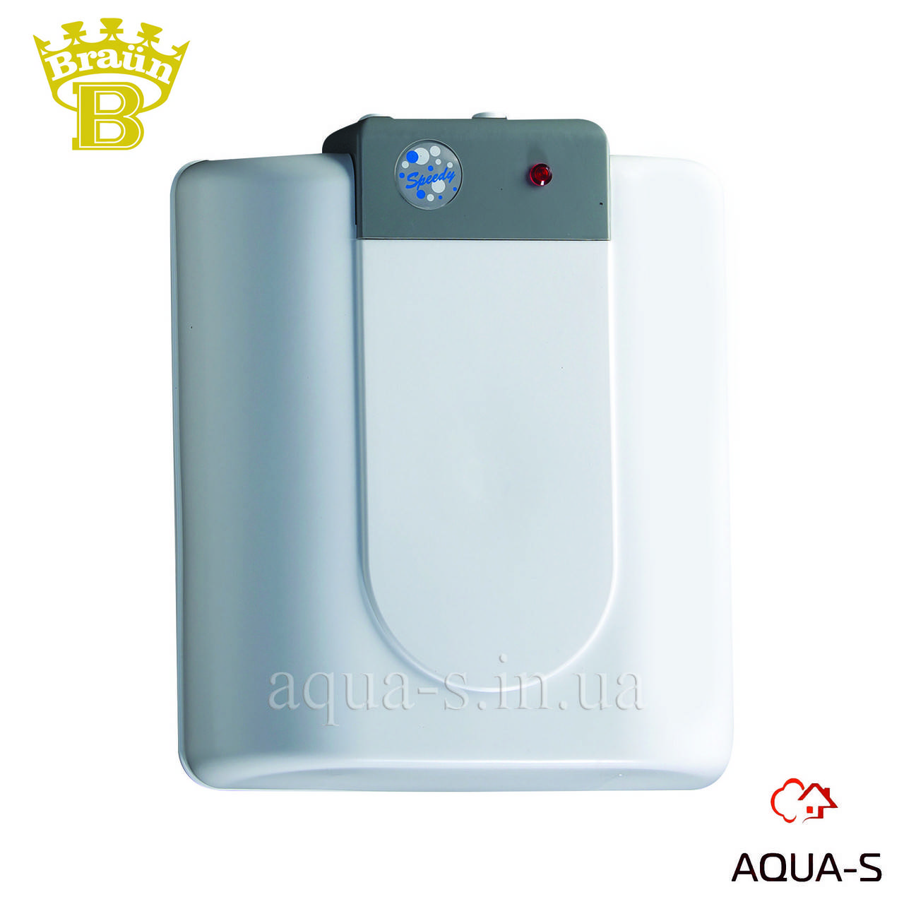 

Водонагреватель электрический Bandini Braun A-12 ST 12 л. с верхним подключением 2кВт. (Италия)