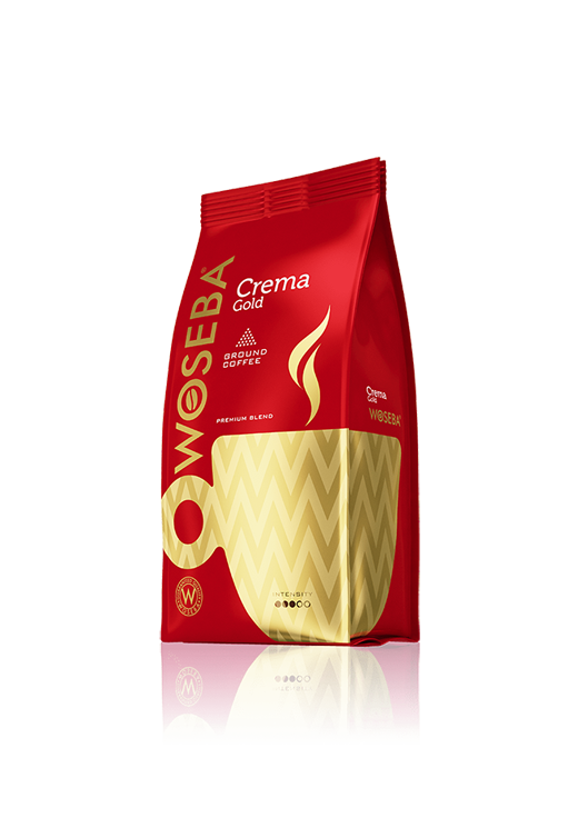

Кофе в зернах (мягкая упаковка) CREMA GOLD 1000г TM WOSEBA