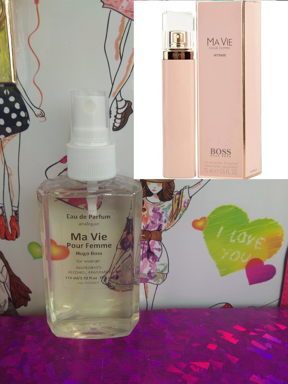 

Аромат схожий на Хьюго Босс Май Вей Пур Фем 110мл,50мл,30мл,15мл.Жіночі парфуми