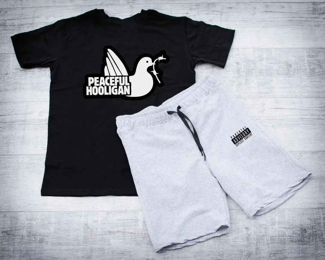 

Спортивный летний костюм peaceful hooligan | стильный комплект футболка и шорты the north face XXL, Разные цвета