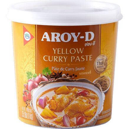 

Паста каррі Aroy-D жовта 400г