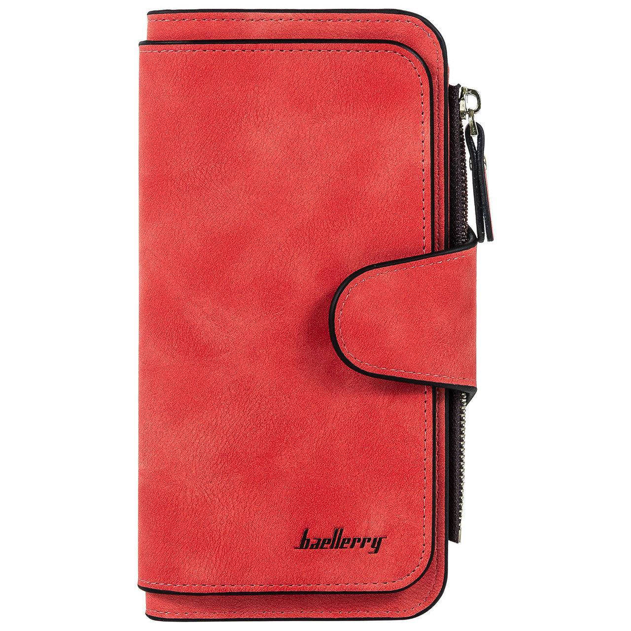 

Женский клатч портмоне Baellerry Forever 2345 красный plumb red 176939