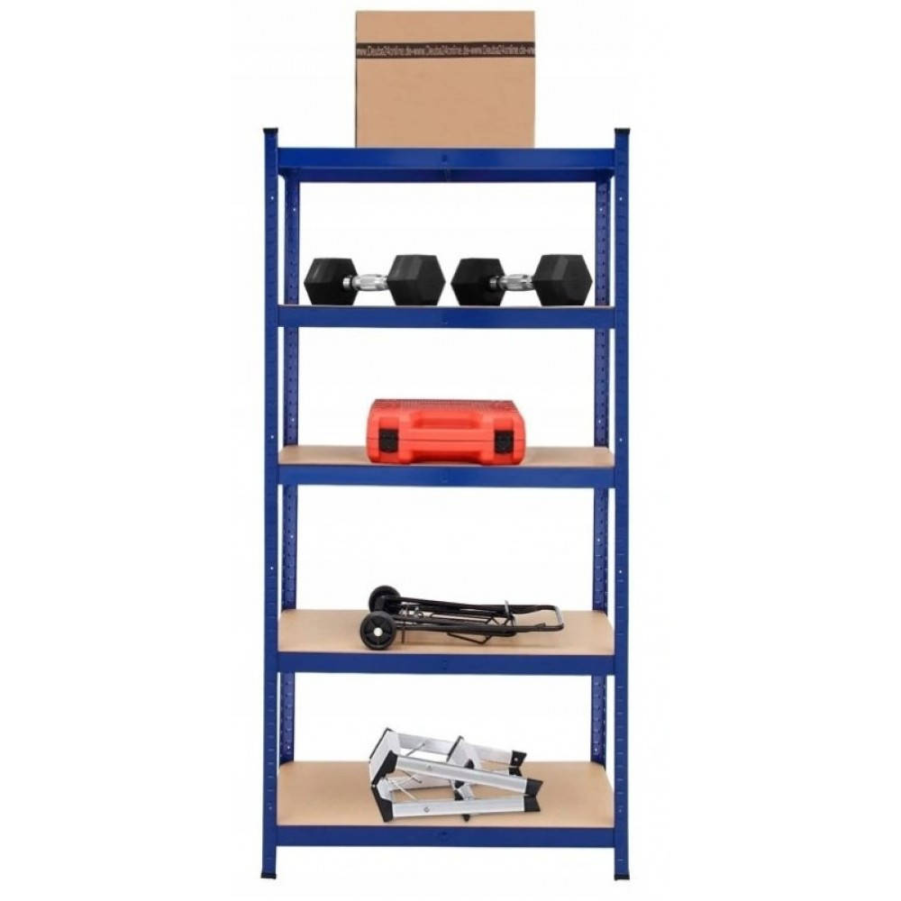 

Стеллаж металлический 180х90х45см Siker PM9045 (нагрузка 1400кг) на 5 полок