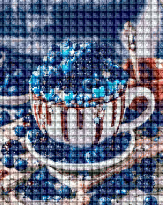 

Алмазная мозаика ArtStory Ягодный десерт 40*50см в коробке