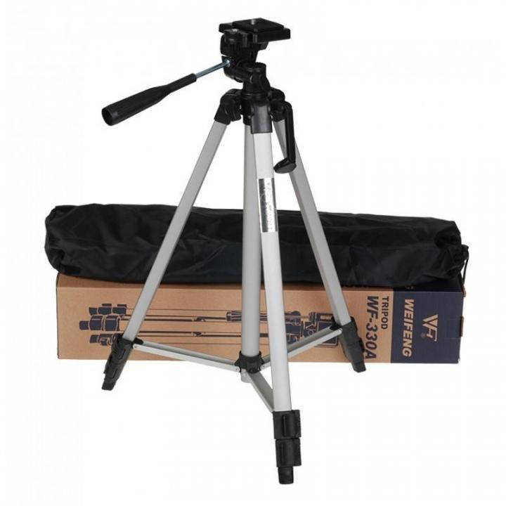 

Штатив для телефона фотоаппарата Tripod 330A, Светло-серый