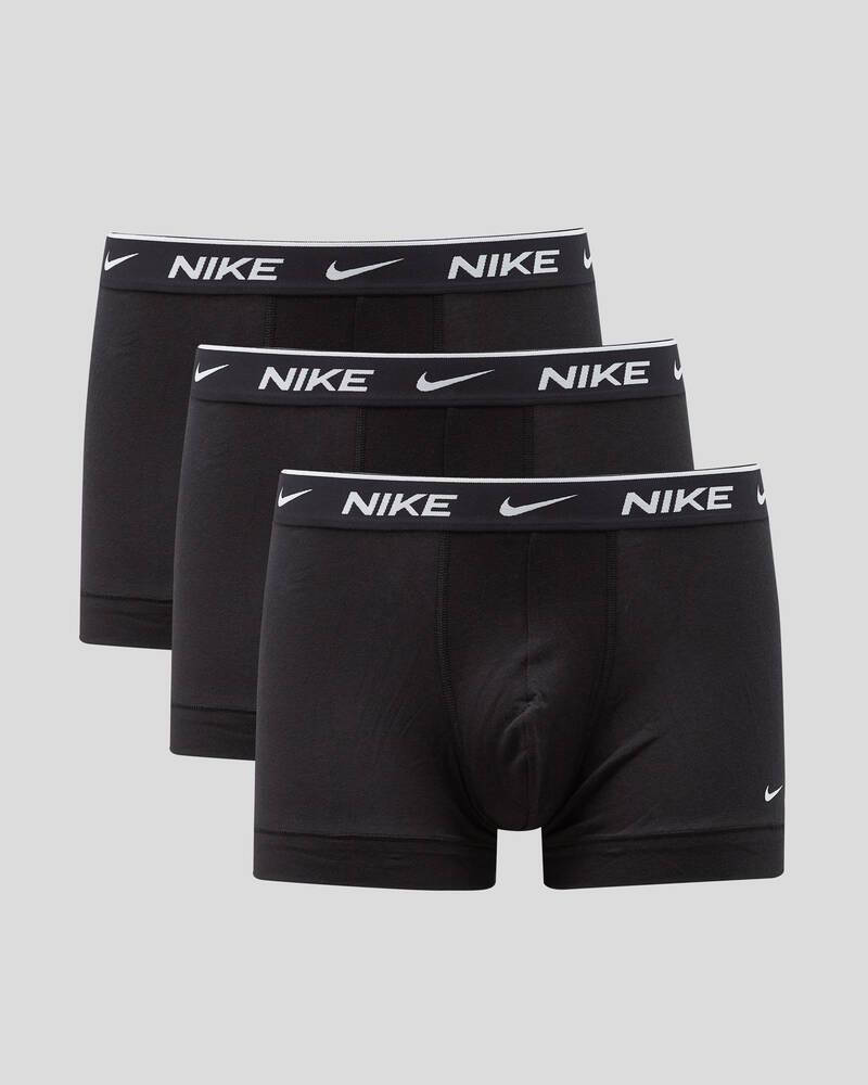 

Трусы боксеры мужские Nike 3шт. нижнее белье, Черный