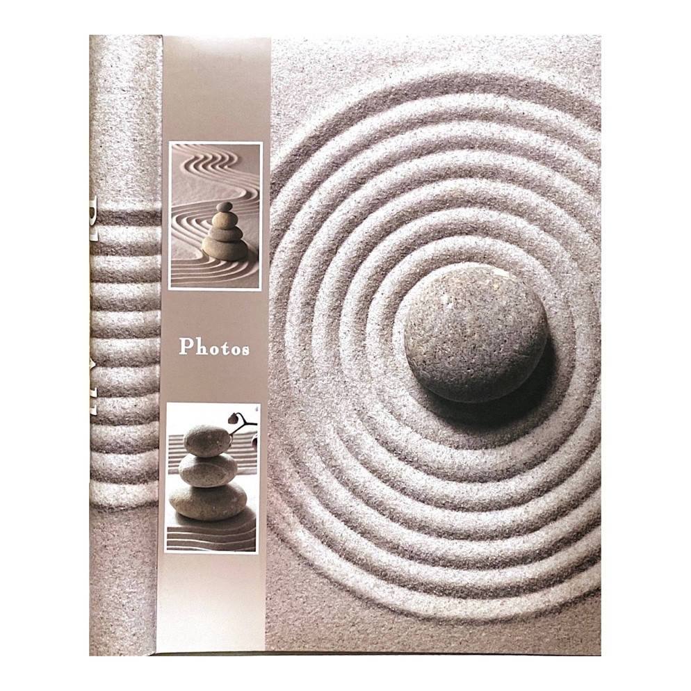 

Фотоальбом GEDEON 22,5x28 Самокл.(40 сторінок) STONE light, Бежевый