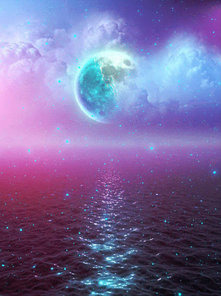 

Алмазная Мозаика Цветное Море Набор Вышивки Камнями DIY-NY619 30x40 см (Полная Выкладка)