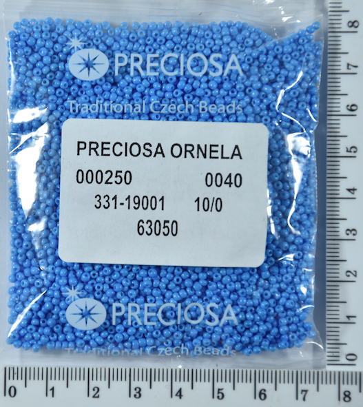 

Бисер PRECIOSA №10/0 натурал №63050 пакет 50 грамм уп=1пакет