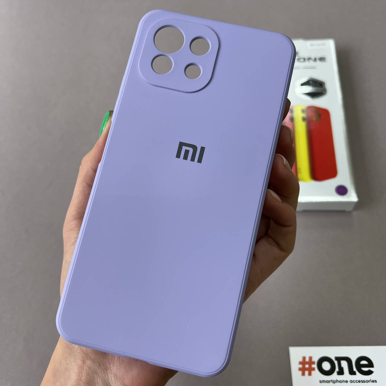 

Чехол для Xiaomi Mi 11 Lite с микрофиброй защитой для камеры чехол на телефон сяоми ми 11 лайт сиреневый S1Q