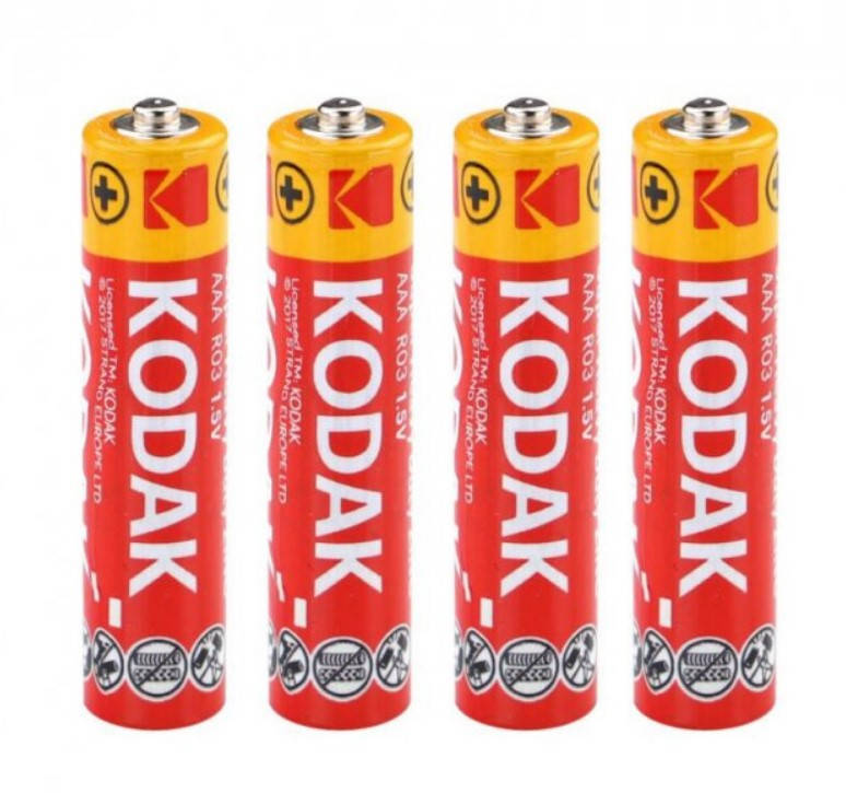

Батарейки KODAK RO3/ААА 4штуки в упаковке