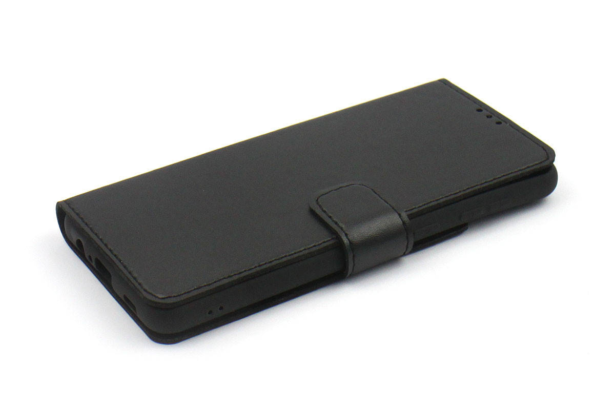 

Чехол книжка Bring Joy для Samsung Galaxy A02 A022 с хлястиком Черный