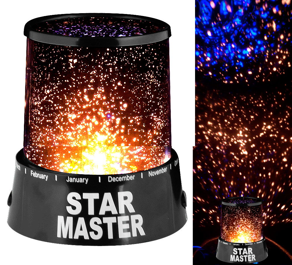 

Звездный проектор неба Star Master, Черный