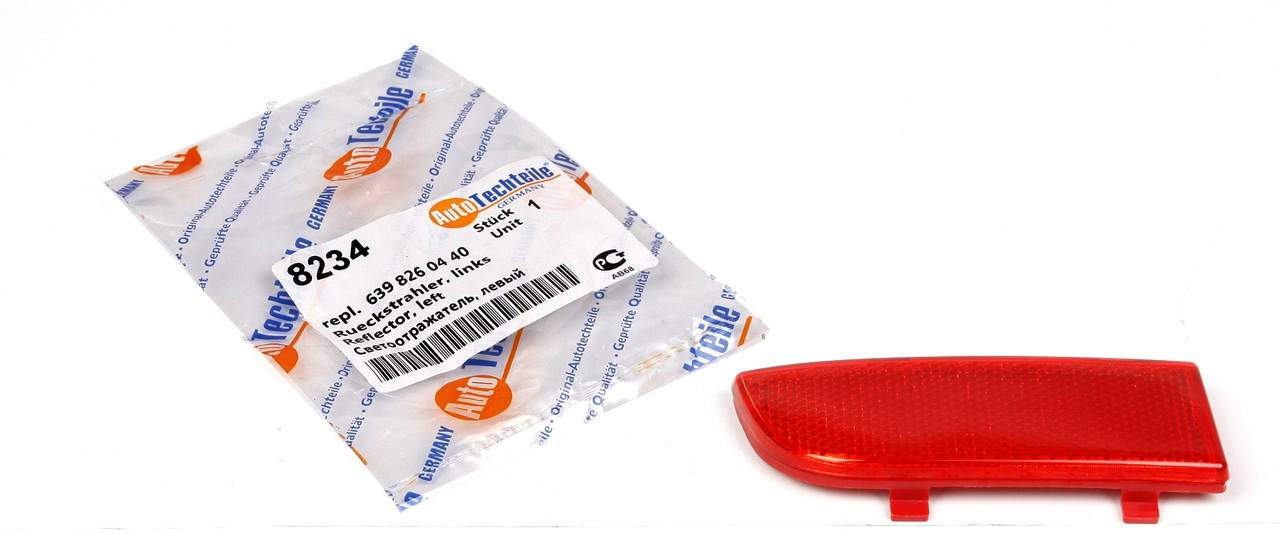 

Отражатель бампера заднего/левый (катафот) Mercedes Vito/Viano (W639) 03- (8234) AUTOTECHTEILE