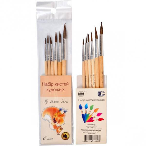 

Набор кисточек «Белка» 6 штук