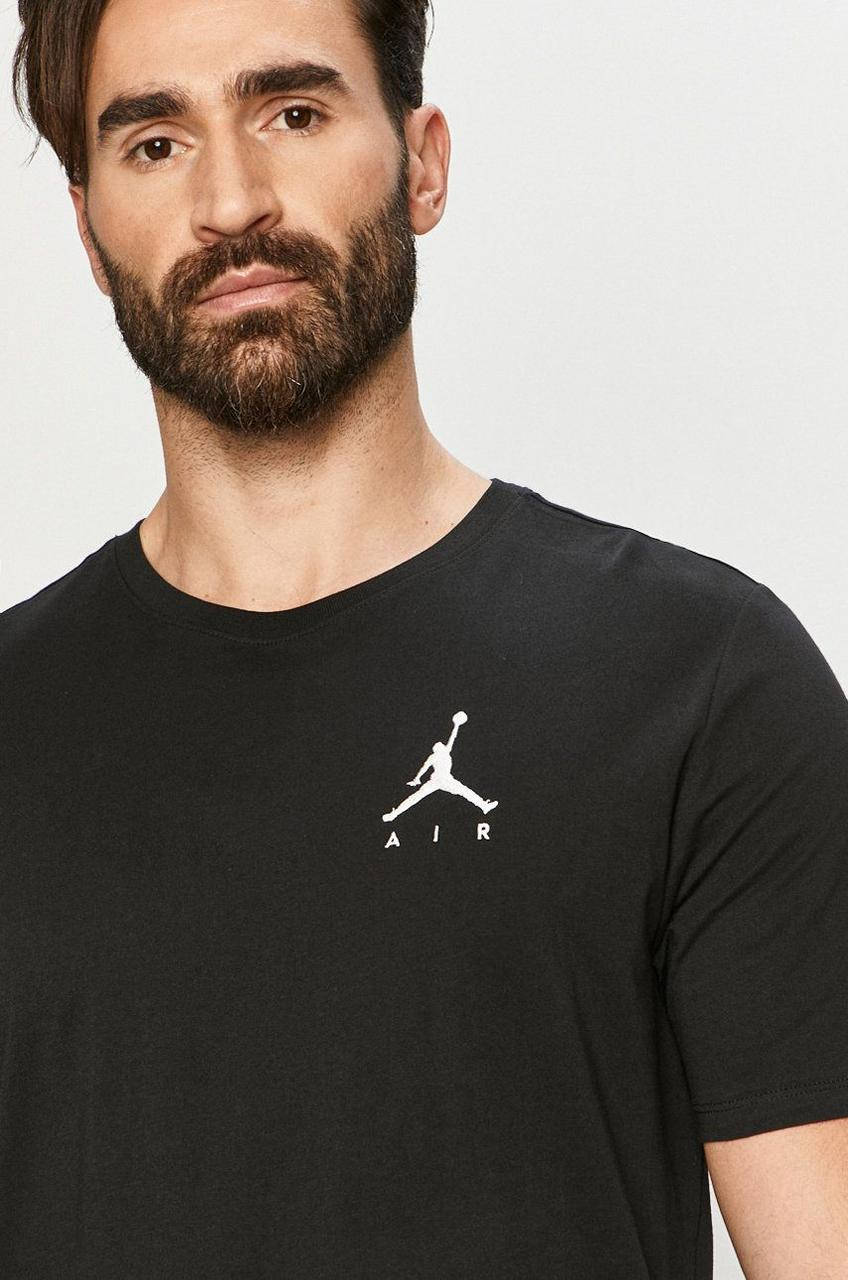 

Футболка мужская Jordan, черная джордан XXXL