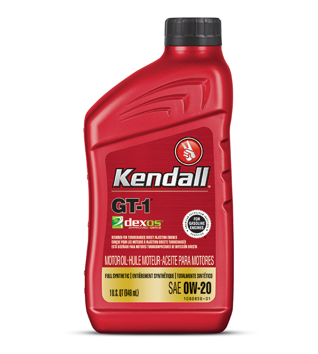 

Моторное масло Kendall GT-1 Dexos1 Gen2 Full Synthetic 0W-20 (0,946л)