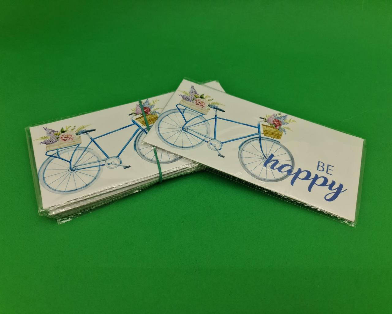 

Подарочный Конверт для денег"Be happy"(10 шт)