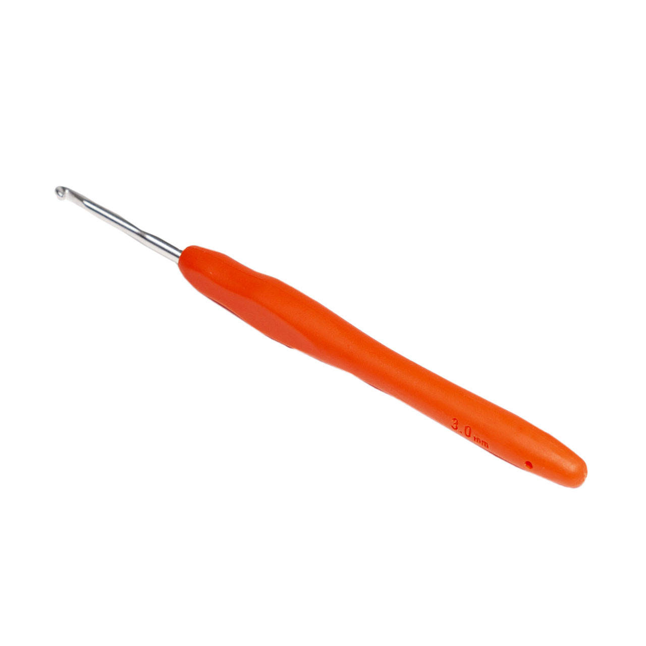 

Гачок для в'язання металевий з прогумованою ручкою 3,0