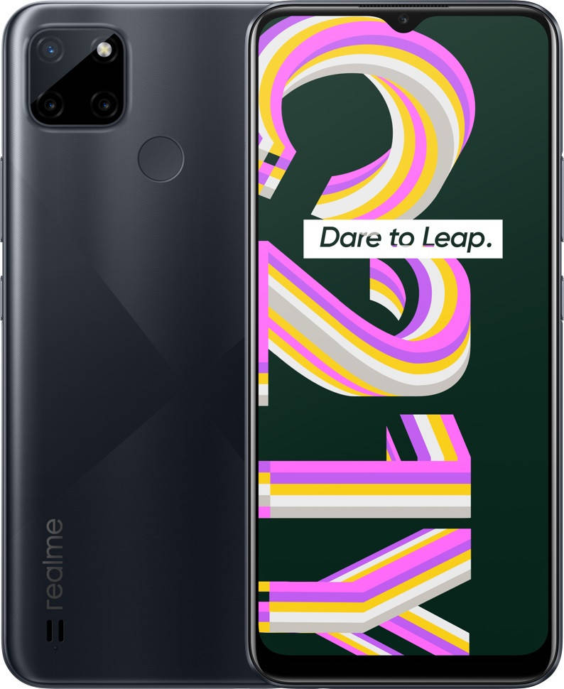 

Смартфон Realme C21Y 4/64GB Dual Sim Black EU, Черный